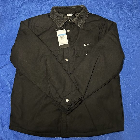 Nike Other - Nike SB Padded Flannel Skate Jacket Black DQ6328 010 Men's MEDIUM